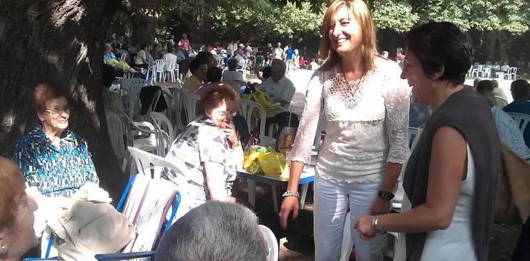 Encuentro de jubilados y pensionistas de Tapia y El franco