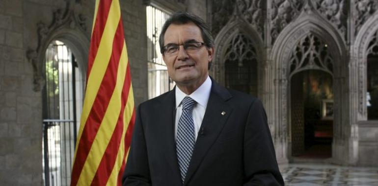Mas pide "libertad para Cataluña" (¿) y el pacto fiscal que acabaría con la solidaridad territorial