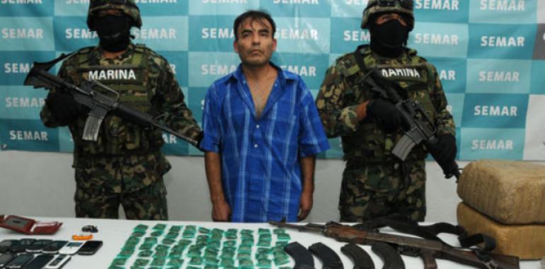 La Armada detiene a (a) Peluches, presunto jefe de Los Zetas en Piedras Negras, Coahuila