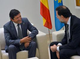 El presidente del Principado expresa \serias discrepancias\ con Rajoy por su imcumplimento