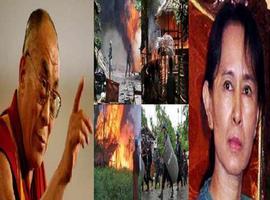Dalai Lama asks Suu Kyi to intervene in Myanmar ethnic clashes 