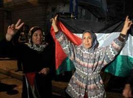 Los palestinos celebran la victoria de la Resistencia ante Israel 