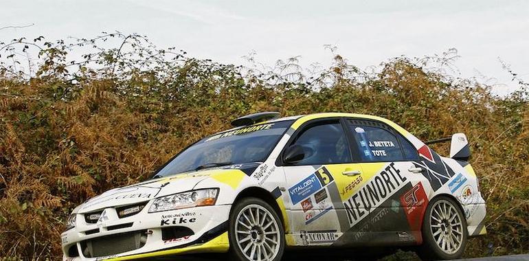 Javier Beteta se lleva la victoria en la última prueba del Campeonato de Asturias de Rallysprints