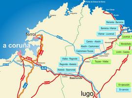 Fomento abre el viernes un nuevo tramo de la Autovía del Cantábrico en Lugo