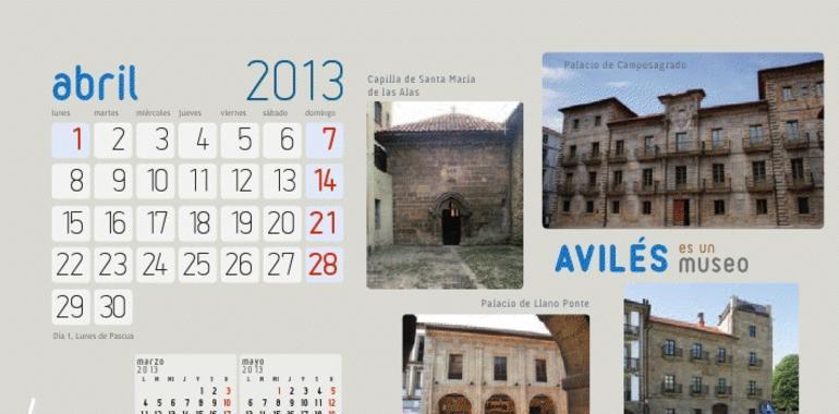La alcaldesa presenta el calendario de 2013 