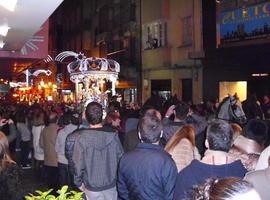 Ordenación en el tráfico con motivo de la Cabalgata de Reyes en Oviedo