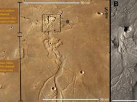 El agua de Marte se escondió en profundas cavernas hace 2000 millones de años