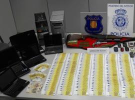 Miles de euros falsos distribuidos por España por el sistema de \goteo\