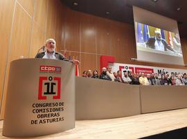 Antonio Pino, reelegido secretario general de CCOO Asturias