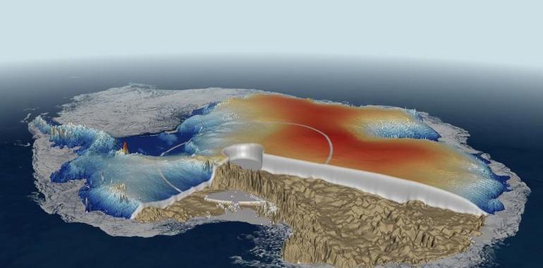 Presentado el primer mapa del espesor del hielo ártico