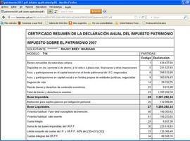 Rajoy publica la información de sus declaraciones fiscales en la web de Moncloa
