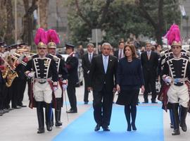 Llave de Oro de Madrid al presidente de Guatemala