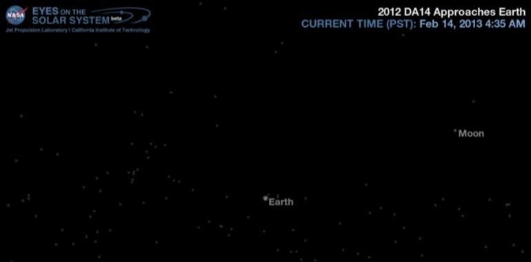 Un asteroide pasará mañana pegado a la Tierra, pero sin peligro, tranquiliza la NASA 