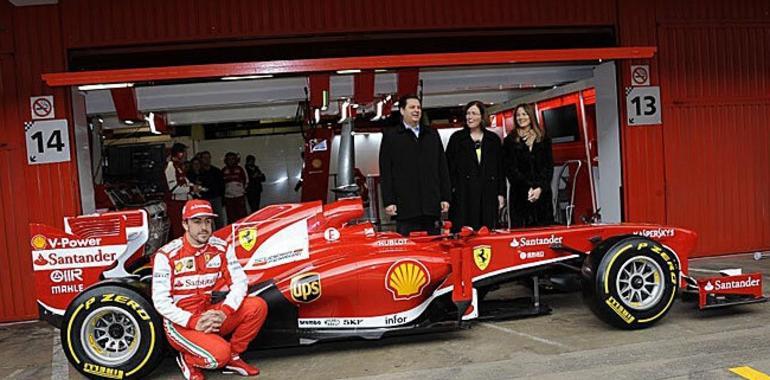Alonso ya rueda con su nuevo monoplaza