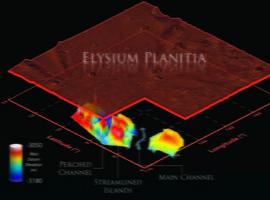 El 3D revela antiguos canales inundados en Marte