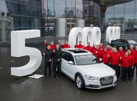 Audi celebra el número cinco millones de \quattro\
