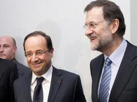 Rajoy trata hoy con Hollande la eurocrisis y la lucha contra ETA, antes del Francia-España