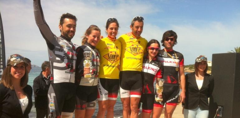 Aida Nuño y Cástor González, terceros en la Vuelta Ibiza
