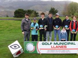 Ganadores del Torneo de Golf Villa de Llanes