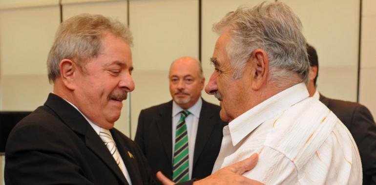 El Presidente José Mujica recibió al ex Presidente Inacio Lula da Silva