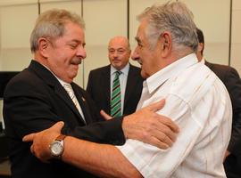 El Presidente José Mujica recibió al ex Presidente Inacio Lula da Silva