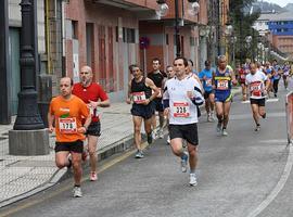 Iván Hierro y Marta Díez se imponen en los 10 Km de Langreo
