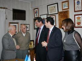 Visita del consejero de Presidencia y el presidente de la Junta a los asturianos en Argentina