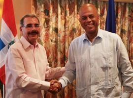 Presidentes Medina y Martelly dialogan sobre comercio, medioambiente y migración
