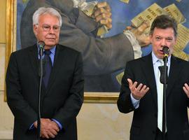 Santos agradece el apoyo permanente de Felipe González a los esfuerzos de paz de Colombia