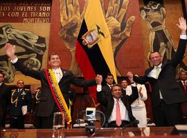 Rafael Correa asume la Presidencia de Ecuador  (VIDEO)