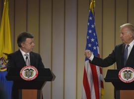 Santos agradece el apoyo permanente del Vicepresidente de Estados Unidos al proceso de paz