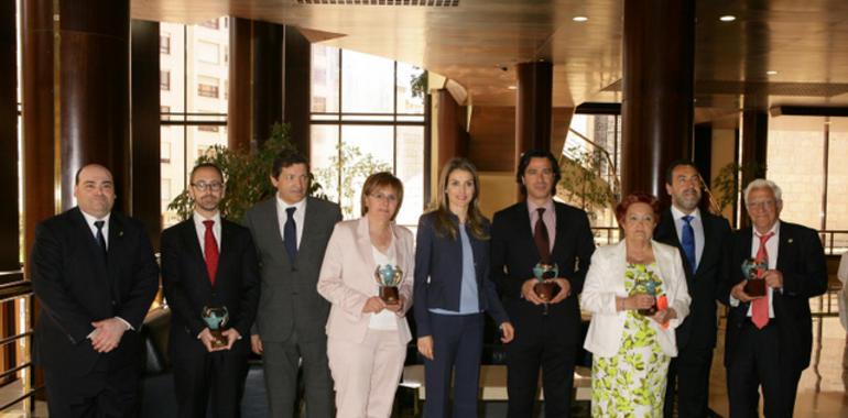 La Princesa de Asturias destaca la labor imprescindible de la ONCE  frente a la discapacidad 