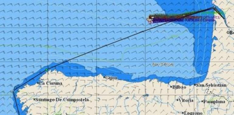 Le Solitaire du Figaro, sin problemas en el Golfo de Vizcaya en el primer dia de navegacion