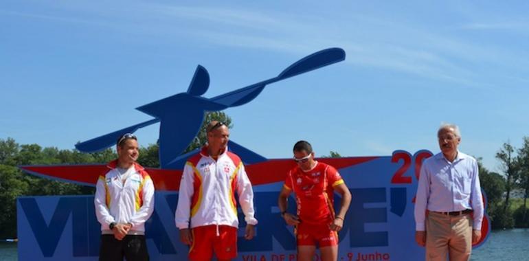 Rafa Carril, doble oro en el Euromaratón Máster