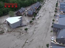 Cientos de evacuados en el Valle de Arán por las inundaciones