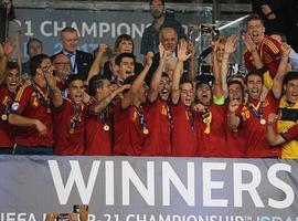 La selección española sub\21 se proclama Campeona de Europa