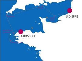 La cuarta y última etapa de La Solitaire du Figaro 2013 navega hacia Dieppe 