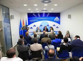 Reunión de la Federación Asturiana de Comercio con FORO Asturias
