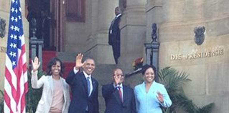 Obama desvela que la valentía moral de Mandela fue una fuente de inspiración para él