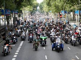 12.000 Harley-Davidson procedentes de todo el mundo en las calles de Barcelona
