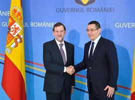 El primer ministro rumano, la primera comunidad extranjera en España, visita Moncloa