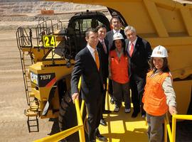 Presidente Piñera valoró el concepto de responsabilidad social de la nueva Minera Esperanza