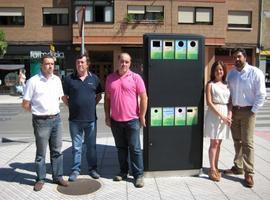 Instalado en El Entrego el primer \mini punto limpio\ de Asturias