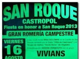 El viernes hay San Roque en Castropol
