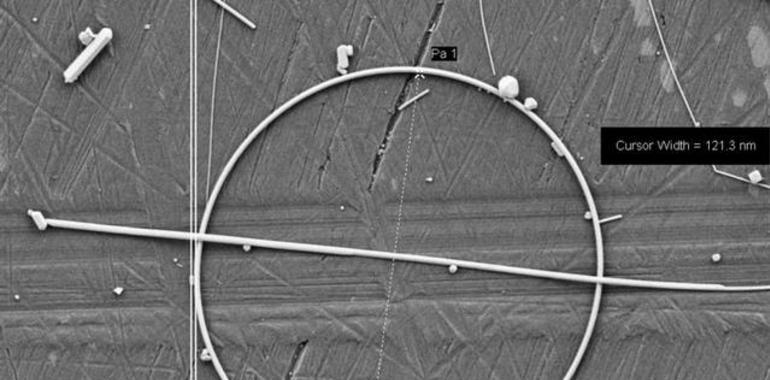 Sintetizan por primera vez nanoanillos de plata en el ITMA de Avilés