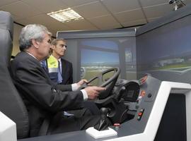 ALSA incorpora un avanzado simulador de conducción, con apoyo del Principado