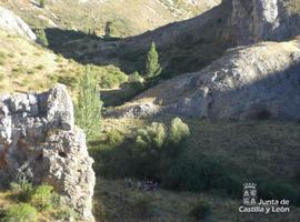 Rescatada una montañera herida en el Cañón de Caracena