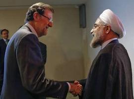 Encuentro bilateral entre Rohani y Rajoy sobre el programa nuclear de Irán