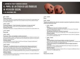 Jornada de Ética y Servicios Sociales en Oviedo