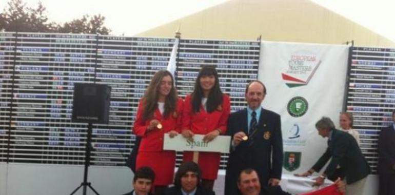 El llanisco Iván Cantero logra en Hungría el Campeonato de Europa sub-16 de golf con la Selección Española